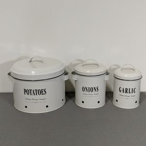 Vintage Storage Designs 3 Piece Farmhouse Canister